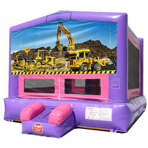 Purple Construction Bouncer