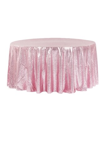 Pink Glitz tablecloths 