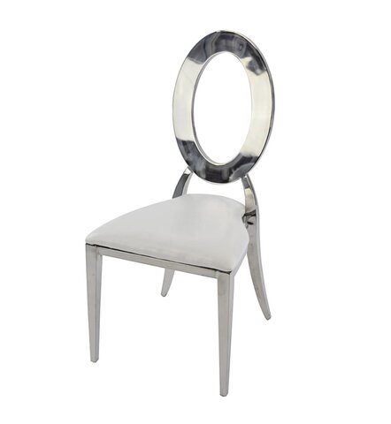 Silver O Back Chairs 