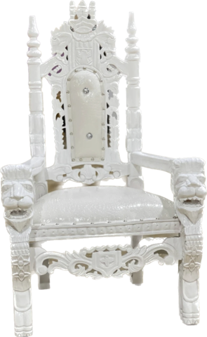 Baby King throne (white) 