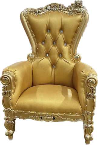 Gold Baby Throne 