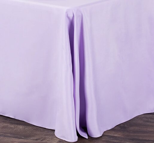 Lavender Rectangle Polyester Tablecloths 