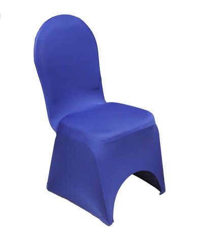 Royal Blue Spandex Chair Covers 