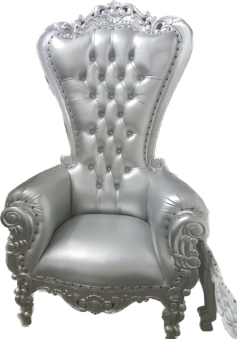 Silver Single Throne 