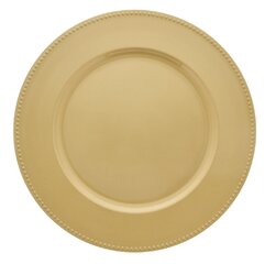 Gold charger plates 