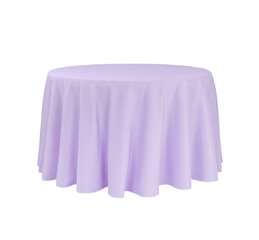 Lavender round tablecloths 