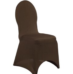 Brown spandex chair covers 