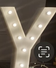 3ft light up letter Y