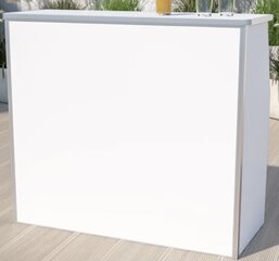 White Portable Bar 