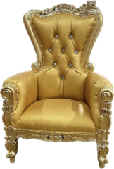 Gold Baby Throne 