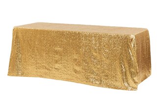 Gold Glitz Rectangle Tablecloth