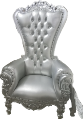 Silver Single Throne 