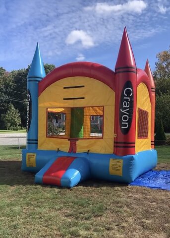 Crayon Modular Bounce House