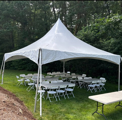 20x20 High Peak Tent Package