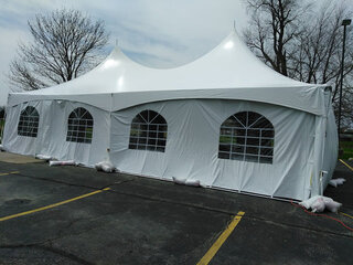 20x40 High Peak Tent Package