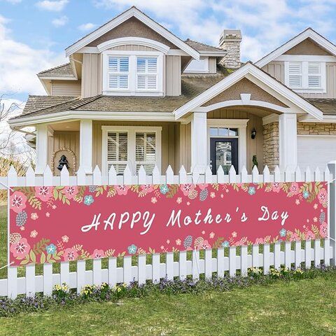 Happy Mothers Day Banner 