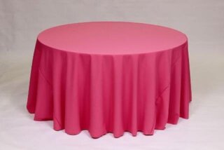 Fushia Round 120" Table Linen