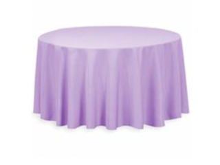 Lavender Round 120" Table Linen