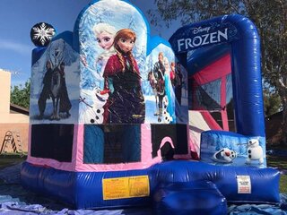 Frozen Princes Slide Moonbounce (Large)