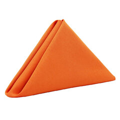 Polyester Orange Napkins