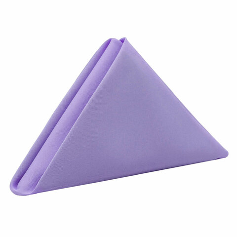 Polyester Lavender Napkins