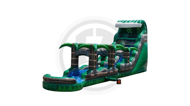 Emerald Crush Tsunami with Slip N Slide