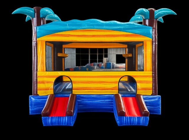 Tropical XL Bounce House 20 x18