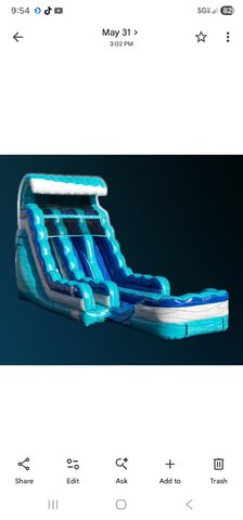 22ft Dual Lane Aqua Breeze with Pool