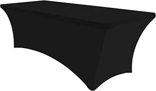 6' Stretchable Table Covers (Black)