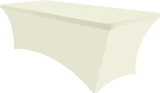 6' Stretchable Table Covers (White)