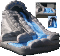 Wild Rapids Double water slide