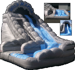 Wild Rapids Double water slide