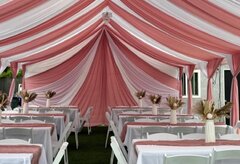 30X60 Tent with Drapery