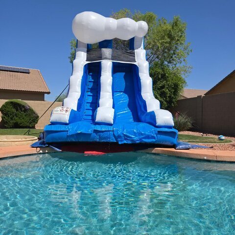 16ft Wave Plunge Water Slide