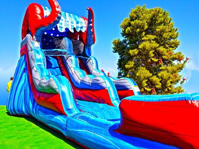 18ft Ocean Battle Water Slide