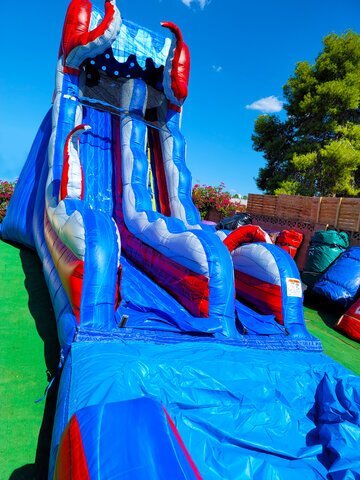 23ft Ocean Battle Water Slide