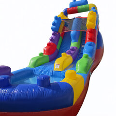 15ft LEGO Roblox Water Slide