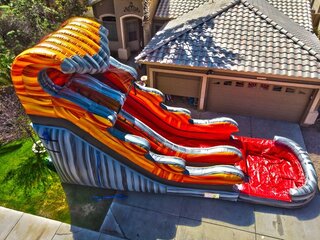 22ft Lava Tidal Wave Water Slide – Phoenix & Glendale Event Rental