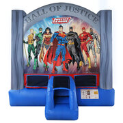 Justice League - Super Man - Batman Bounce House