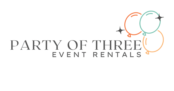 Party of Three Event Rentals