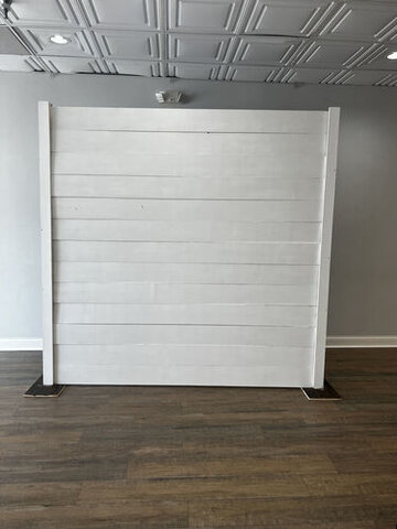 White Wooden Wall