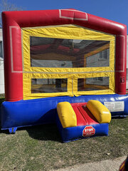 Red, Yellow, & Blue Bounce House