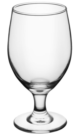 16 oz. Glass  Water Goblet