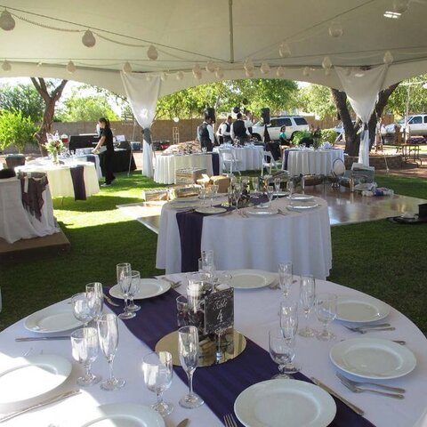 Hexagon Tent Package 60 Guests