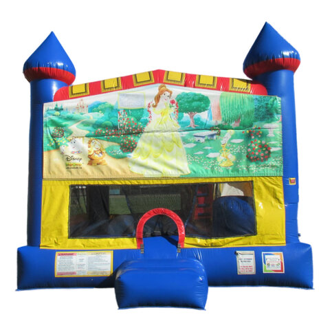 Beauty and The Beast 5 in 1 Bounce House