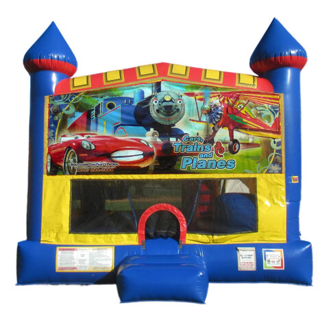 Cars Planes and Trains 5 in 1 Bounce House