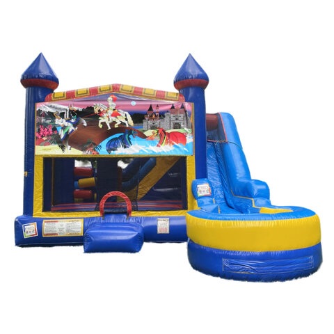 Knights and Dragons 7 in 1 Bounce House