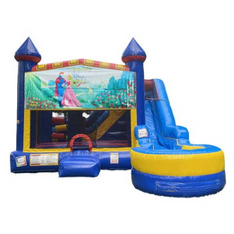 Beauty and the Beast  7 in 1 Bounce House