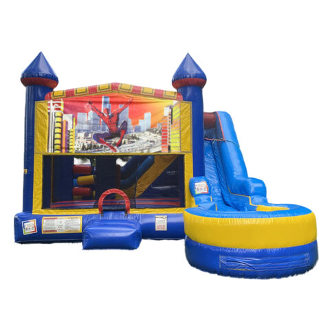 Spiderman 7 in 1 Bounce House