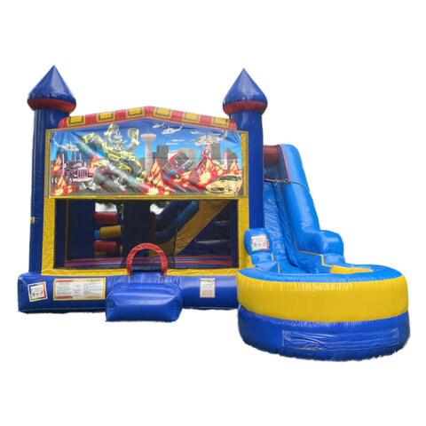 Transforming Robo Cars 7 in 1 Bounce House